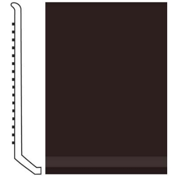 Picture of Roppe - Pinnacle Rubber Wall Base 4 (Butt Toe Base) Brown