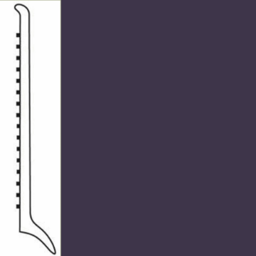 Picture of Roppe - Pinnacle Rubber Wall Base 4 (Long Toe Base) Aubergine