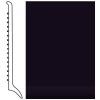 Picture of Roppe - Pinnacle Rubber Wall Base 4 (Long Toe Base) Black