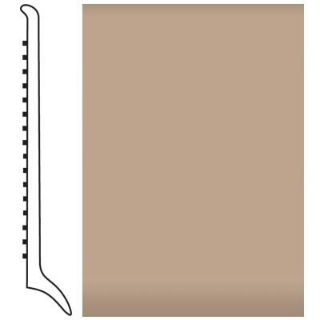 Picture of Roppe - Pinnacle Rubber Wall Base 4 (Long Toe Base) Camel