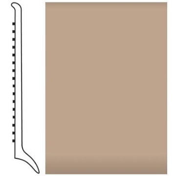 Picture of Roppe - Pinnacle Rubber Wall Base 4 (Long Toe Base) Camel