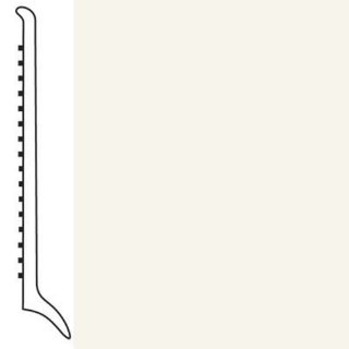 Picture of Roppe - Pinnacle Rubber Wall Base 4 (Long Toe Base) Snow