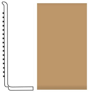Picture of Roppe - Pinnacle Rubber Wall Base 4 (Sanitary Toe Base) Flax