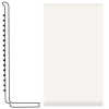 Picture of Roppe - Pinnacle Rubber Wall Base 4 (Sanitary Toe Base) White