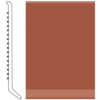 Picture of Roppe - Pinnacle Rubber Wall Base 3 1/2 (Cove Base) Brick