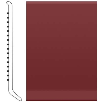 Picture of Roppe - Pinnacle Rubber Wall Base 3 1/2 (Cove Base) Cinnabar