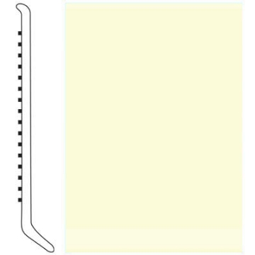 Picture of Roppe - Pinnacle Rubber Wall Base 3 1/2 (Cove Base) Cream