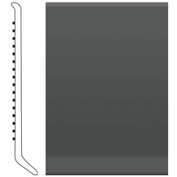 Picture of Roppe - Pinnacle Rubber Wall Base 5 (Cove Base) Black Brown