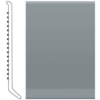Picture of Roppe - Pinnacle Rubber Wall Base 5 (Cove Base) Dark Gray
