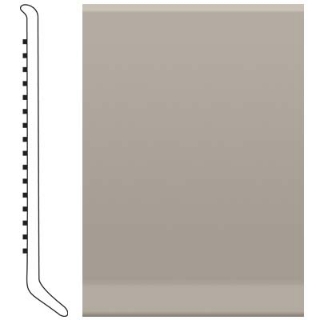 Picture of Roppe - Pinnacle Rubber Wall Base 5 (Cove Base) Pewter