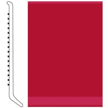 Picture of Roppe - Pinnacle Rubber Wall Base 5 (Cove Base) Red