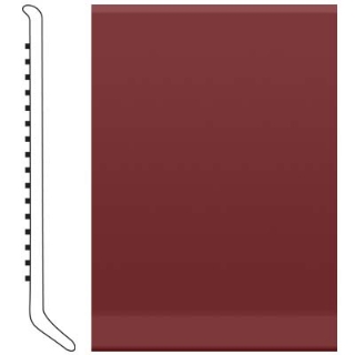 Picture of Roppe - Pinnacle Rubber Wall Base 6 (Cove Base) Cinnabar