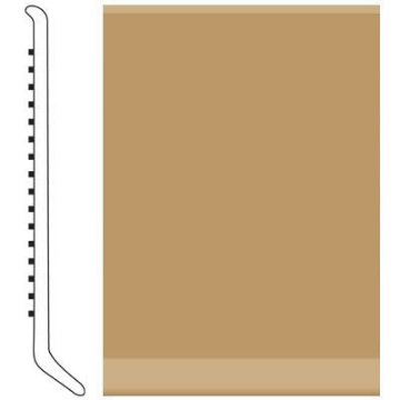 Picture of Roppe - Pinnacle Rubber Wall Base 6 (Cove Base) Flax