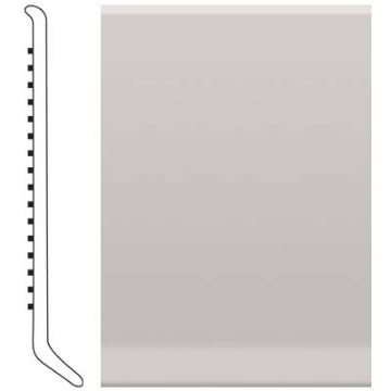 Picture of Roppe - Pinnacle Rubber Wall Base 6 (Cove Base) Smoke