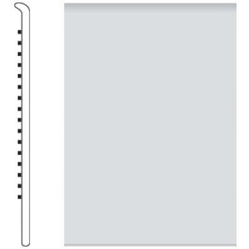 Picture of Roppe - Pinnacle Rubber Wall Base 2 1/2 (No Toe Base) Iceberg