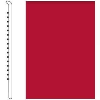 Picture of Roppe - Pinnacle Rubber Wall Base 2 1/2 (No Toe Base) Red