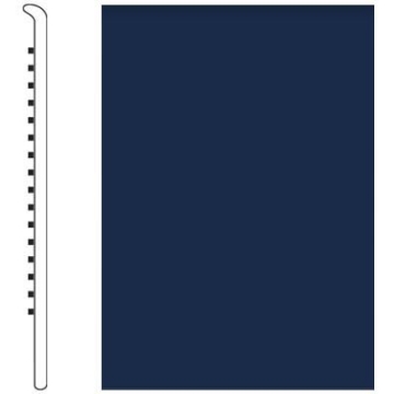 Picture of Roppe - Pinnacle Rubber Wall Base 3 (No Toe Base) Aubergine