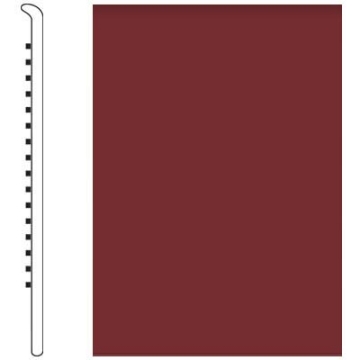 Picture of Roppe - Pinnacle Rubber Wall Base 3 (No Toe Base) Cinnabar
