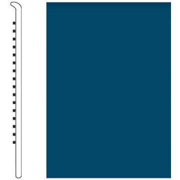 Picture of Roppe - Pinnacle Rubber Wall Base 4 (No Toe Base) Blue