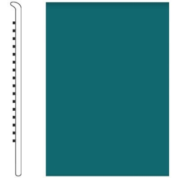 Picture of Roppe - Pinnacle Rubber Wall Base 4 1/2 (No Toe Base) Peacock