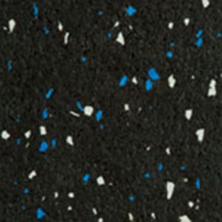 Picture of Roppe - Recoil Fitness Flooring Interlocking Tiles 10% Chip 5/32 Gauge Cobalt Light Gray