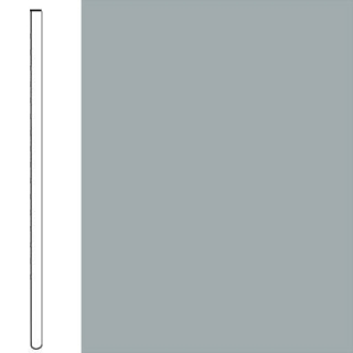 Picture of Flexco - Wallflowers Wall Base 6 Straight Nickel