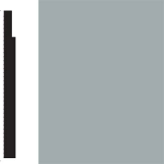 Picture of Flexco - Base Sculpture Wall Base Bliss Nickel