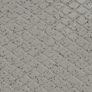 Picture of Flexco - Diamond Landing Tile SpexTones Light Gray Delft Pansy Medium Gray