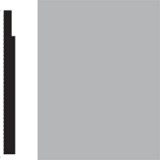 Picture of Flexco - Base Sculpture Wall Base Bliss Titanium