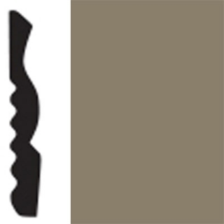 Picture of Flexco - Base Sculpture Wall Base Harmony Driftwood