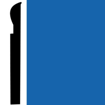 Picture of Roppe - Pinnacle Plus Wall Base 05 Contrive Blue Jay