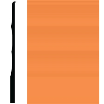 Picture of Roppe - Pinnacle Plus Wall Base 50 Impressions Citrus