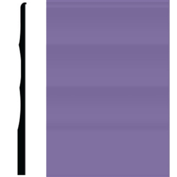 Picture of Roppe - Pinnacle Plus Wall Base 50 Impressions Grape