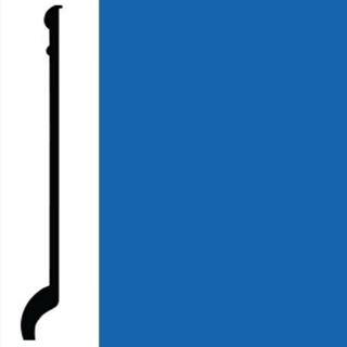 Picture of Roppe - Pinnacle Plus Wall Base 90 Intrigue Blue Jay