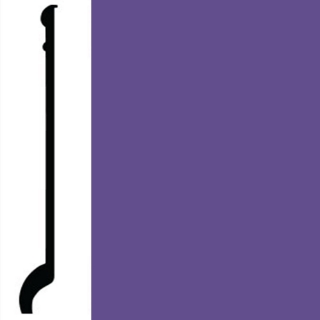 Picture of Roppe - Pinnacle Plus Wall Base 90 Intrigue Grape