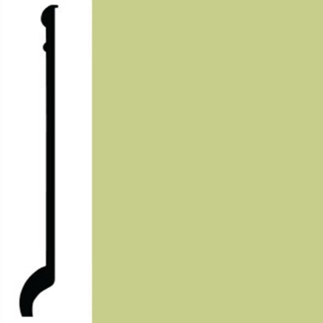 Picture of Roppe - Pinnacle Plus Wall Base 90 Intrigue Pear Green