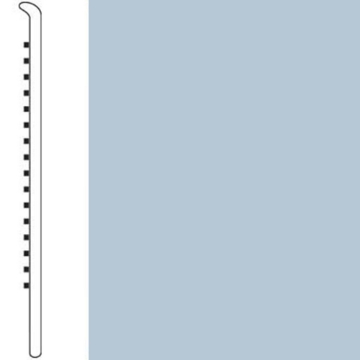 Picture of Roppe - Pinnacle Rubber Wall Base 4 (No Toe Base) Peaceful Blue