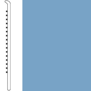 Picture of Roppe - Pinnacle Rubber Wall Base 5 (No Toe Base) Bluebell