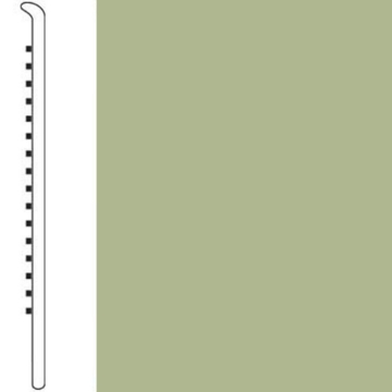 Picture of Roppe - Pinnacle Rubber Wall Base 6 (No Toe Base) Aged Fern