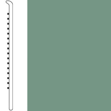 Picture of Roppe - Pinnacle Rubber Wall Base 6 (No Toe Base) Sweet Basil