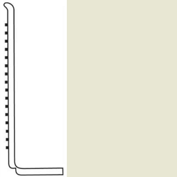 Picture of Roppe - Pinnacle Rubber Wall Base 4 (Sanitary Toe Base) Moonrise