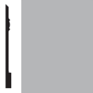 Picture of Flexco - Base Sculpture Wall Base Charmed Titanium