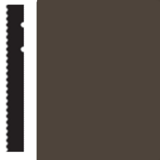 Picture of Flexco - Base Sculpture Wall Base Echo Black Brown