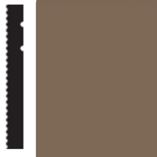 Picture of Flexco - Base Sculpture Wall Base Echo Milk Chocolate