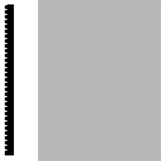 Picture of Flexco - Base Sculpture Wall Base Resolute Titanium