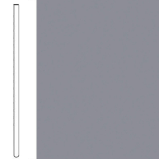 Picture of Flexco - Wallflowers Wall Base 6 Straight Grullo