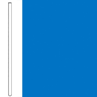 Picture of Flexco - Base 2000 Wall Base 2 1/2 Straight Cerulean