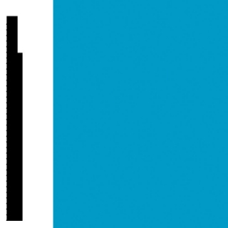 Picture of Flexco - Base Sculpture Wall Base Bliss Bondi Blue