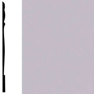 Picture of Flexco - Base Sculpture Wall Base Reflection Winter Gray