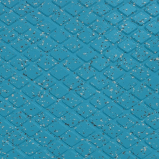 Picture of Flexco - Diamond Landing Tile SpexTones Bondi Blue w Titanium Cricket